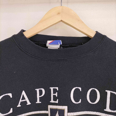 bike USA製 cape cod セーリング クルーネックスウェット メンズ import:L
