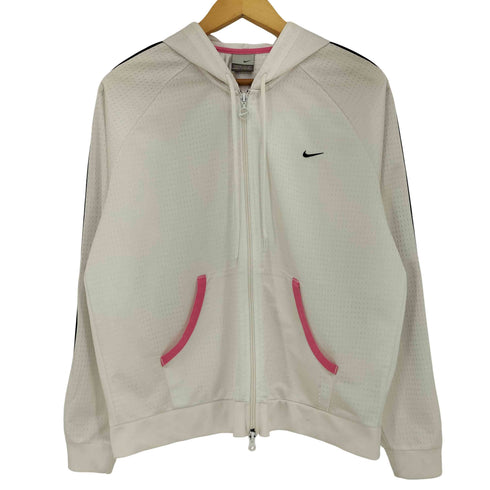 ナイキ NIKE 00S グレータグ ライン ダブルジップ メッシュパーカー レディース import:L