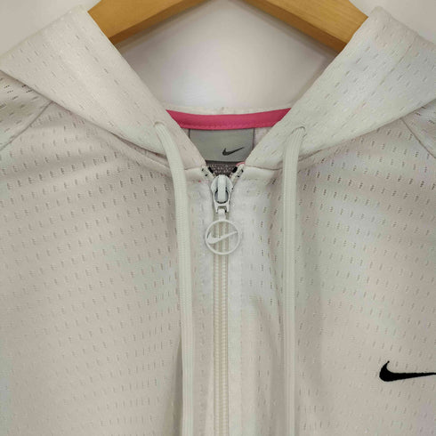 ナイキ NIKE 00S グレータグ ライン ダブルジップ メッシュパーカー レディース import:L