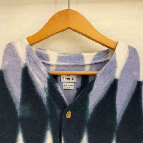 チャコールトーキョー CHARCOAL TOKYO Pile N-Dye Argyle C/GN メンズ JPN:L