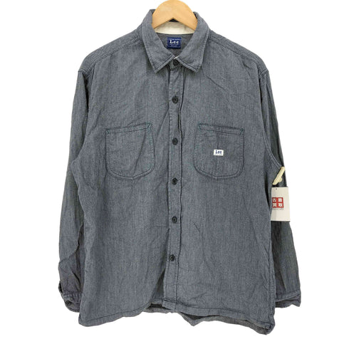 リー Lee 猫目ボタン ワークシャツ メンズ JPN:XL