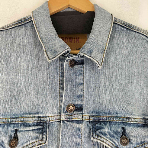 エドウィン EDWIN ストレッチデニムジャケット メンズ JPN:L
