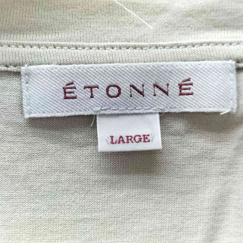 エトネ Etonne 半袖 クルーネックTシャツ メンズ L
