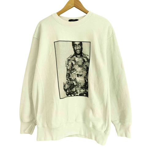 gotham store virgil abloh フォトプリント エクスパンションガゼット クルーネックスウェット メンズ JPN:XL