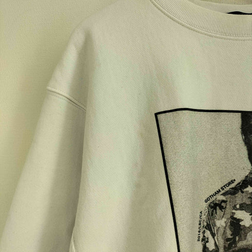 gotham store virgil abloh フォトプリント エクスパンションガゼット クルーネックスウェット メンズ JPN:XL