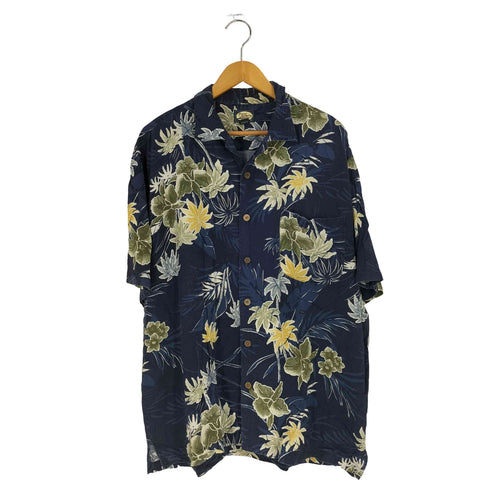 トミーバハマ Tommy Bahama 香港製 レーヨン アロハシャツ メンズ import:L