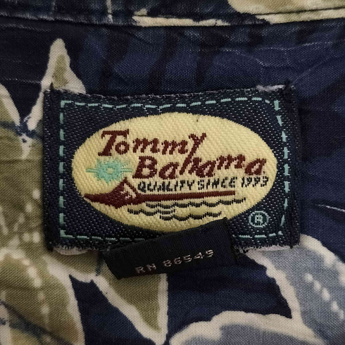 トミーバハマ Tommy Bahama 香港製 レーヨン アロハシャツ メンズ import:L
