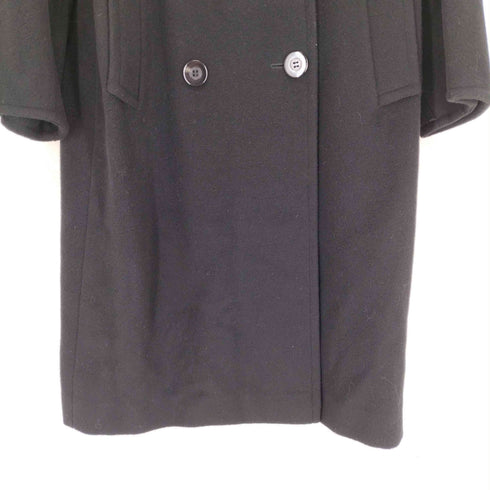 MARQUE-X CASHMERE&WOOL カシミヤ混ダブルチェスターコート レディース