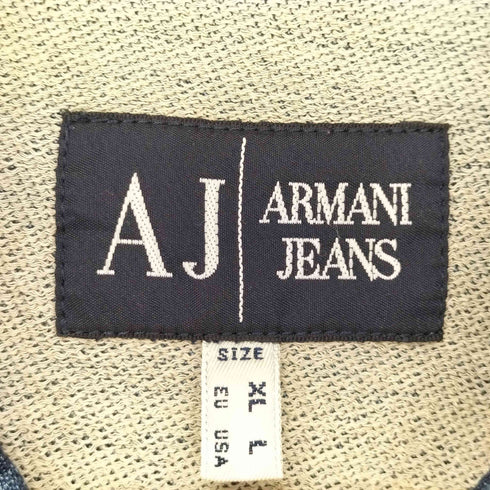 アルマーニジーンズ ARMANI JEANS USED ペイント加工 デニム ウエスタンシャツ メンズ import:L