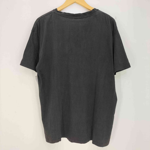 VIOLENCE IS IMMORAL メッセージプリント Tシャツ シングルステッチ メンズ