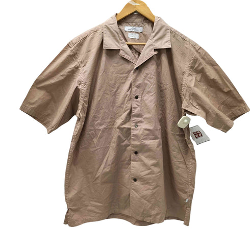 ユナイテッドアローズグリーンレーベルリラクシング UNITED ARROWS green label relaxing FTP FOOD TEXTILE オープンカラー 半袖 シャツ メンズ JPN:XL