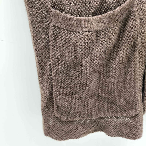 ユナイテッドアローズグリーンレーベルリラクシング UNITED ARROWS green label relaxing LINIFICIO NM リネン ノッチカーディガン メンズ JPN:L