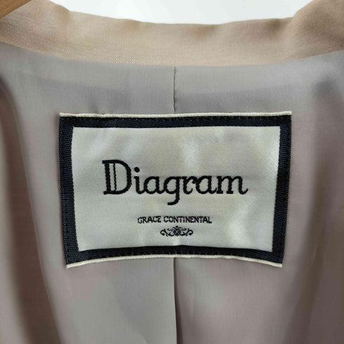 ダイアグラムグレースコンチネンタル Diagram GRACE CONTINENTAL テーラードジャケット レディース JPN:36