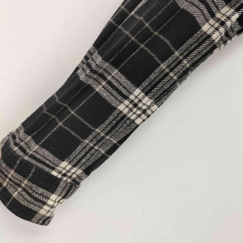 エンポリオアルマーニイーエーセブン EMPORIO ARMANI EA7 エンブレム付き ネルシャツ メンズ import:XL