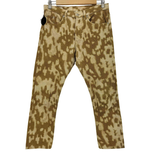 ドリスヴァンノッテン DRIES VAN NOTEN 13SS カモ柄 ストレート デニム メンズ 30