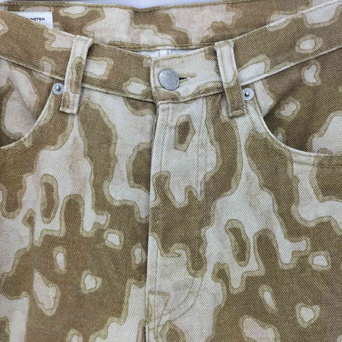 ドリスヴァンノッテン DRIES VAN NOTEN 13SS カモ柄 ストレート デニム メンズ 30