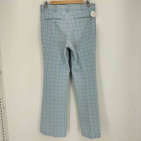 Days Sportswear 70-80s ロケットTALON チェック柄 フレアパンツ メンズ