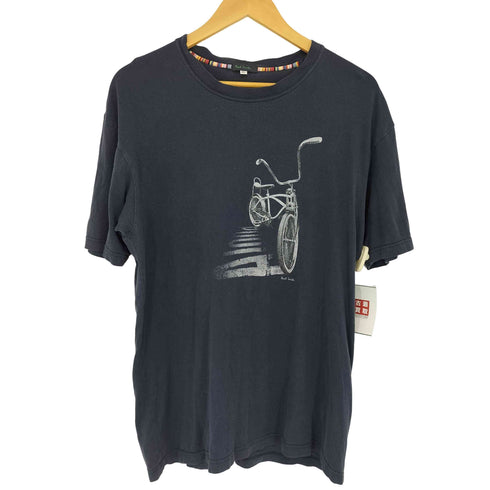 ポールスミス Paul Smith 自転車プリント クルーネックTシャツ メンズ import:XL