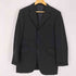バーバリーブラックレーベル BURBERRY BLACK LABEL ウール100% 背抜き 3Bテーラードジャケットセットアップ メンズ 90-74-165