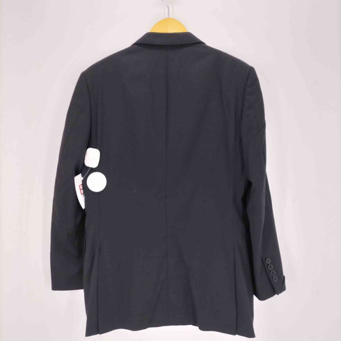 バーバリーブラックレーベル BURBERRY BLACK LABEL ウール100% 背抜き 3Bテーラードジャケットセットアップ メンズ 90-74-165