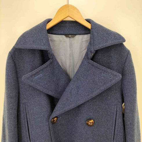 ランバンコレクション LANVIN COLLECTION ウールピーコート メンズ 170