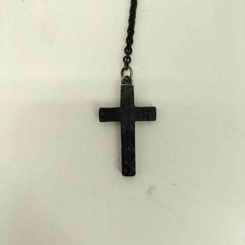 ライオンハート LION HEART 十字架 クロス シルバー メダリオン ネックレス ジーザス 950 刻印 メンズ