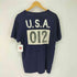 ポロバイラルフローレン Polo by RALPH LAUREN ビックポニー ナンバリング クルーネックTシャツ メンズ import:XL