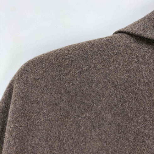 ザラ ZARA ポリレーヨンブレンド ウール ベルテッド チェスターコート レディース import:XS