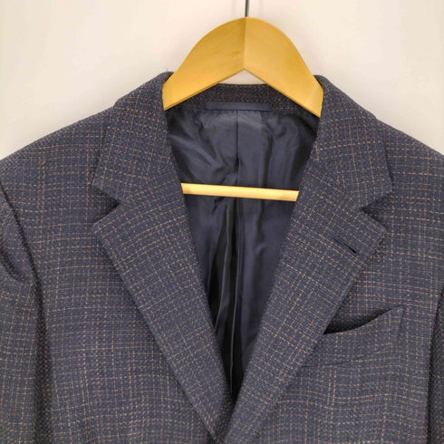 エルメネジルドゼニア Ermenegildo Zegna シルクコットン テーラードジャケット メンズ 7-46-C