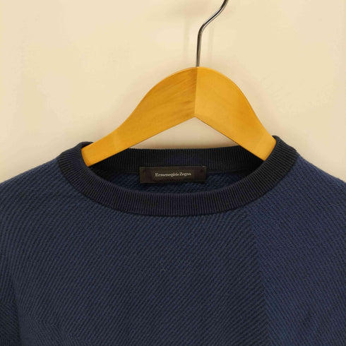 エルメネジルドゼニア Ermenegildo Zegna シルク混クルーネックニット メンズ 48