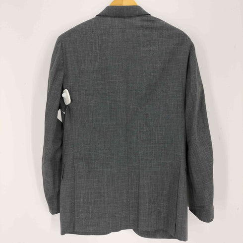 エルメネジルドゼニア Ermenegildo Zegna ウールリネンテーラードジャケット メンズ 8-46-C