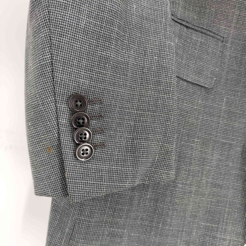 エルメネジルドゼニア Ermenegildo Zegna ウールリネンテーラードジャケット メンズ 8-46-C