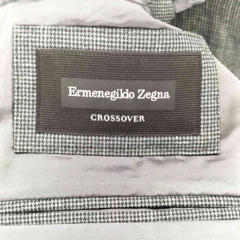 エルメネジルドゼニア Ermenegildo Zegna ウールリネンテーラードジャケット メンズ 8-46-C