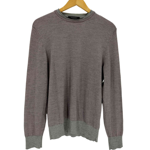 エルメネジルドゼニア Ermenegildo Zegna カシミヤ シルク クルーネックニット メンズ 46