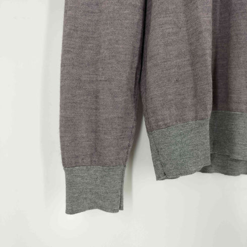 エルメネジルドゼニア Ermenegildo Zegna カシミヤ シルク クルーネックニット メンズ 46