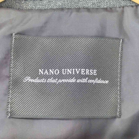 ナノユニバース NANO universe ユーティリティーテックウールダブルジャケット メンズ JPN:S