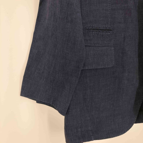 エルメネジルドゼニア Ermenegildo Zegna リネンテーラードジャケット メンズ 7-46 R