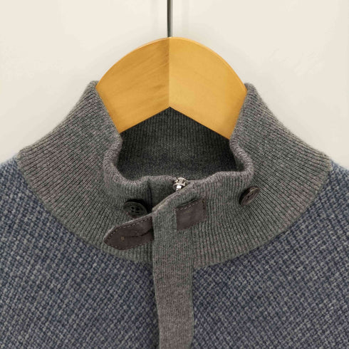 エルメネジルドゼニア Ermenegildo Zegna ウール カシミヤ ハイネックボタンニット メンズ 46