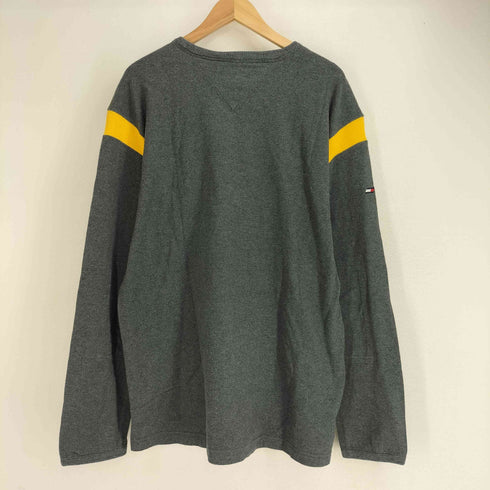 トミーヒルフィガー TOMMY HILFIGER athletics 台湾製 フットボールシャツ カットソー メンズ import:L
