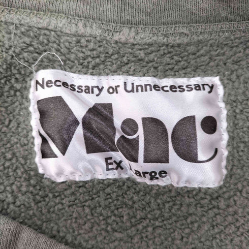 ネセサリーオアアンネセサリー Necessary or unnecessary MAC SWEAT メンズ JPN:XL