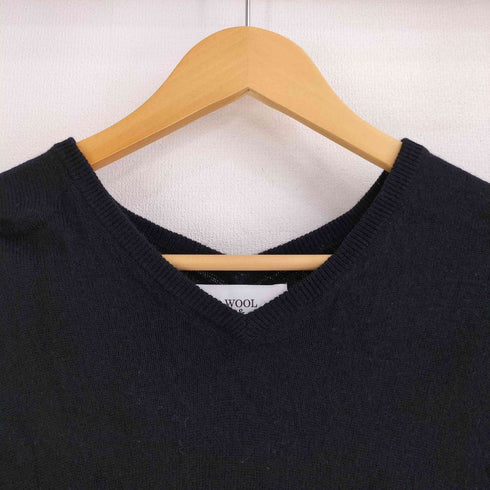 ビューティーアンドユースユナイテッドアローズ BEAUTY & YOUTH UNITED ARROWS ウォッシャブルウールカシミヤ天竺Vネックニット レディース