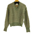 クラネ CLANE MIX COLLER VNECK KNIT レディース JPN:1
