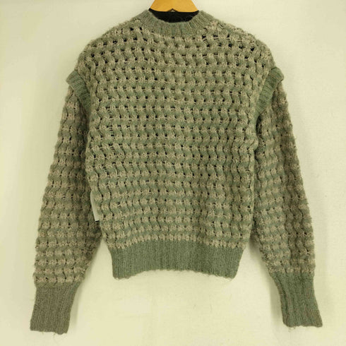 クラネ CLANE MIX COLLER VNECK KNIT レディース JPN:1