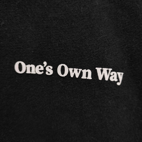ユナイテッドアスレ UNITED ATHLE One's Own Way プリントスウェットプルオーバー メンズ