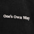 ユナイテッドアスレ UNITED ATHLE One's Own Way プリントスウェットプルオーバー メンズ