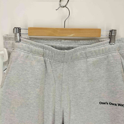 One's Own Way プリントスウェットパンツ メンズ