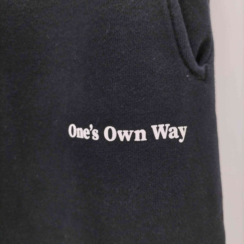 One's Own Way プリントスウェットパンツ メンズ