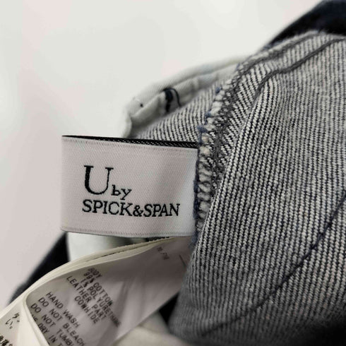 ユーバイスピックアンドスパン U by SPICK&SPAN パッチポケットフレアデニム レディース JPN:0
