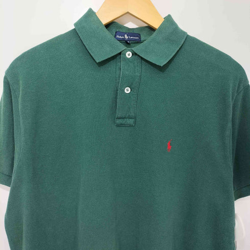 ラルフローレン RALPH LAUREN 90S ポニー刺繍 ショートスリーブポロシャツ メンズ import:M