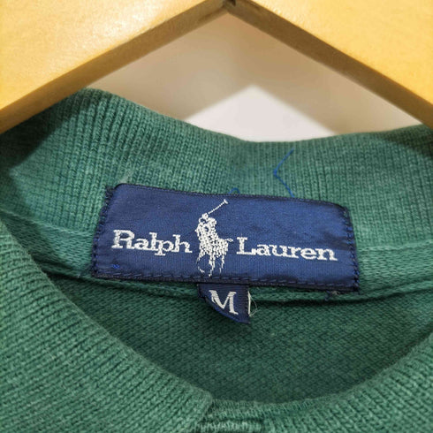 ラルフローレン RALPH LAUREN 90S ポニー刺繍 ショートスリーブポロシャツ メンズ import:M